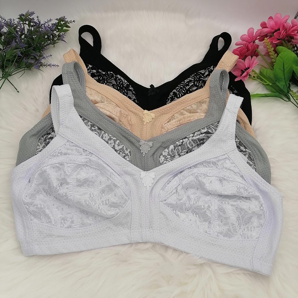 Embroidery Underwear - Sutiã Feminino Tamanho Grande C D