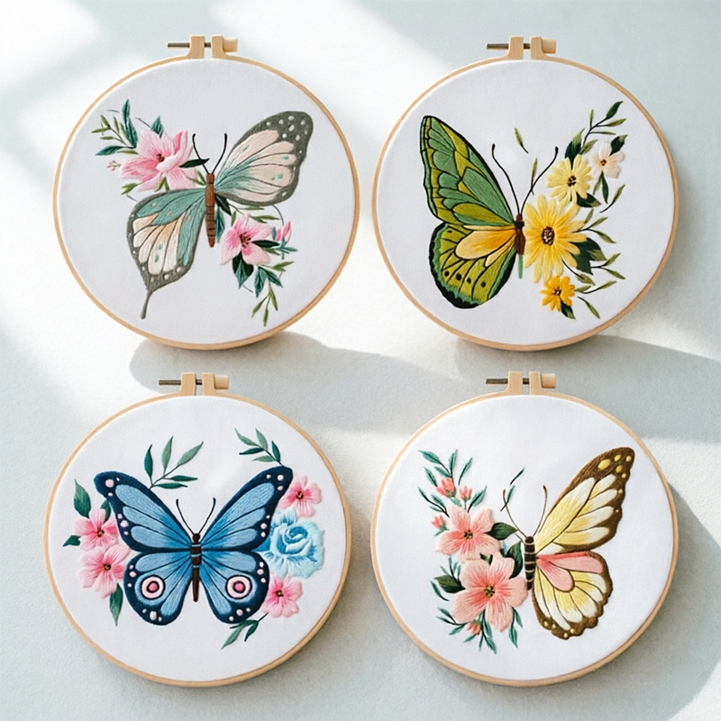 Embroidery Kit - 1 unidade de kit de bordado