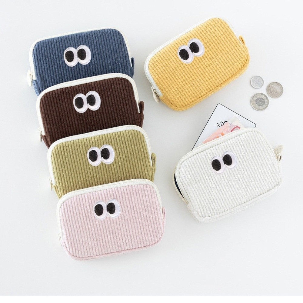 Embroidery Wallet - Bolsa de Moedas Bordada Portátil em