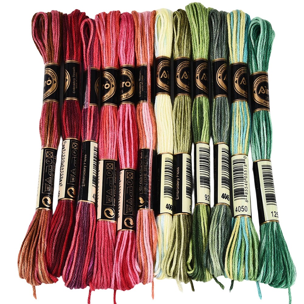 Embroidery Stitches - 105 Jardas de Linha de Bordado