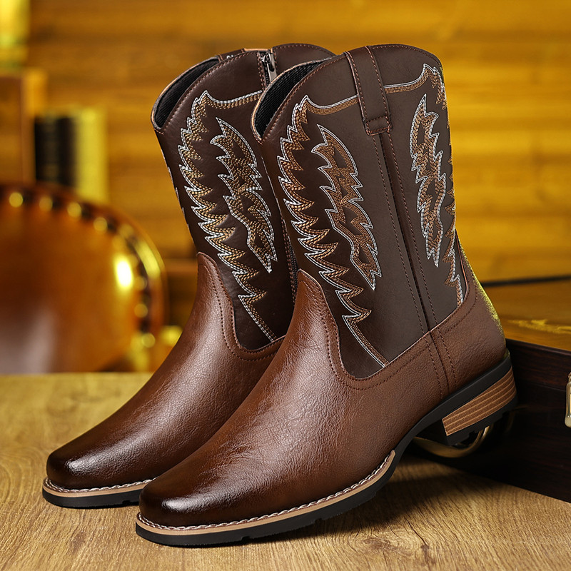 Botas de Cowboy Ocidentais Mas - Embroidery Stitches avaliação e preço