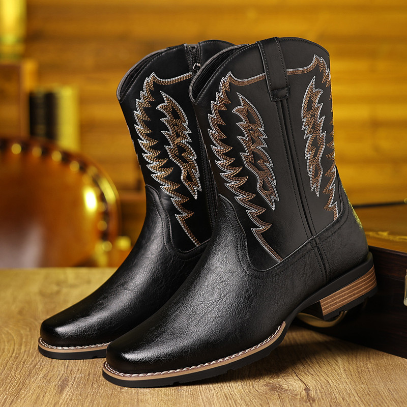 Botas de Cowboy Ocidentais Mas - Embroidery Stitches avaliação e preço