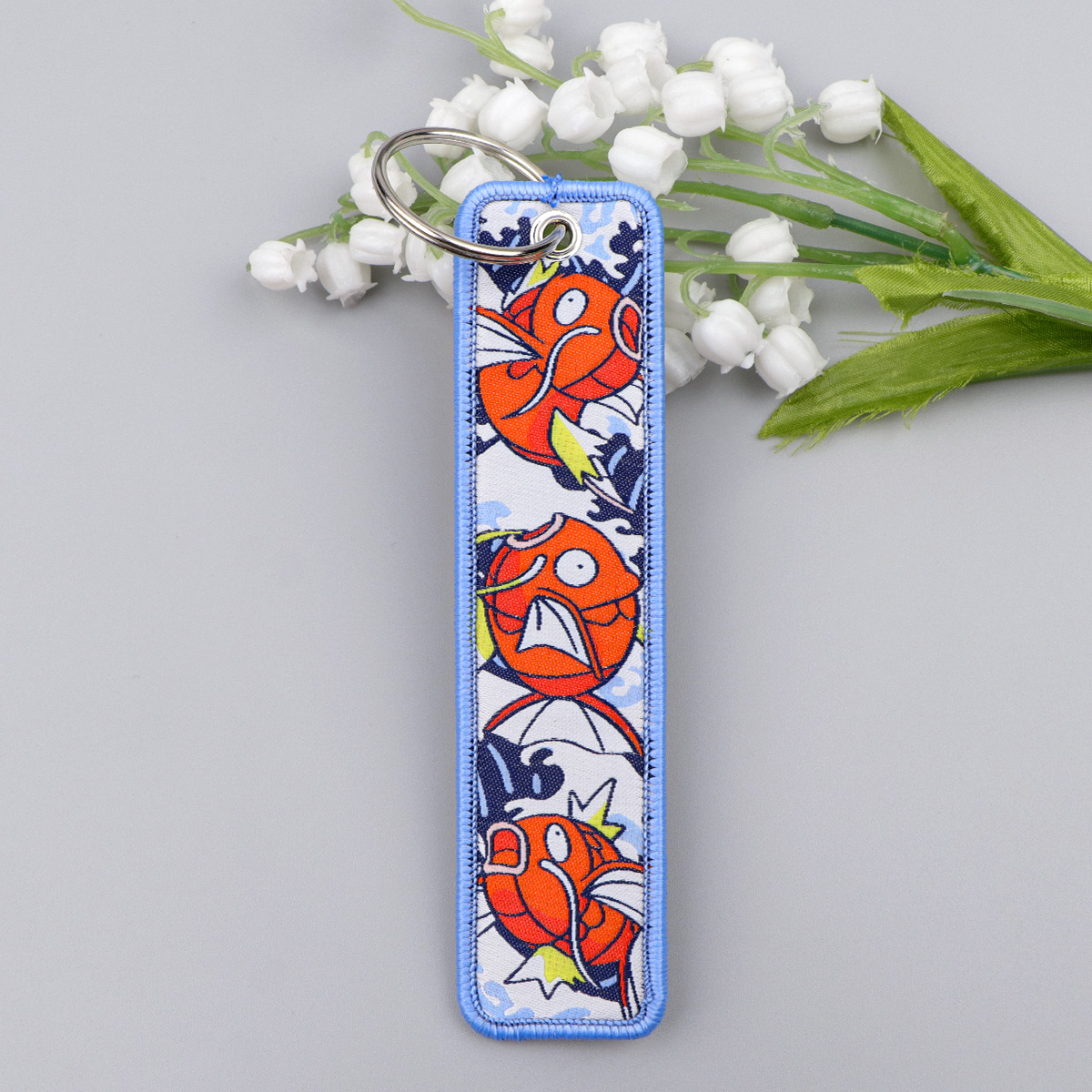 1 unidade de chaveiro bordado  - Embroidery Keychain avaliação e preço