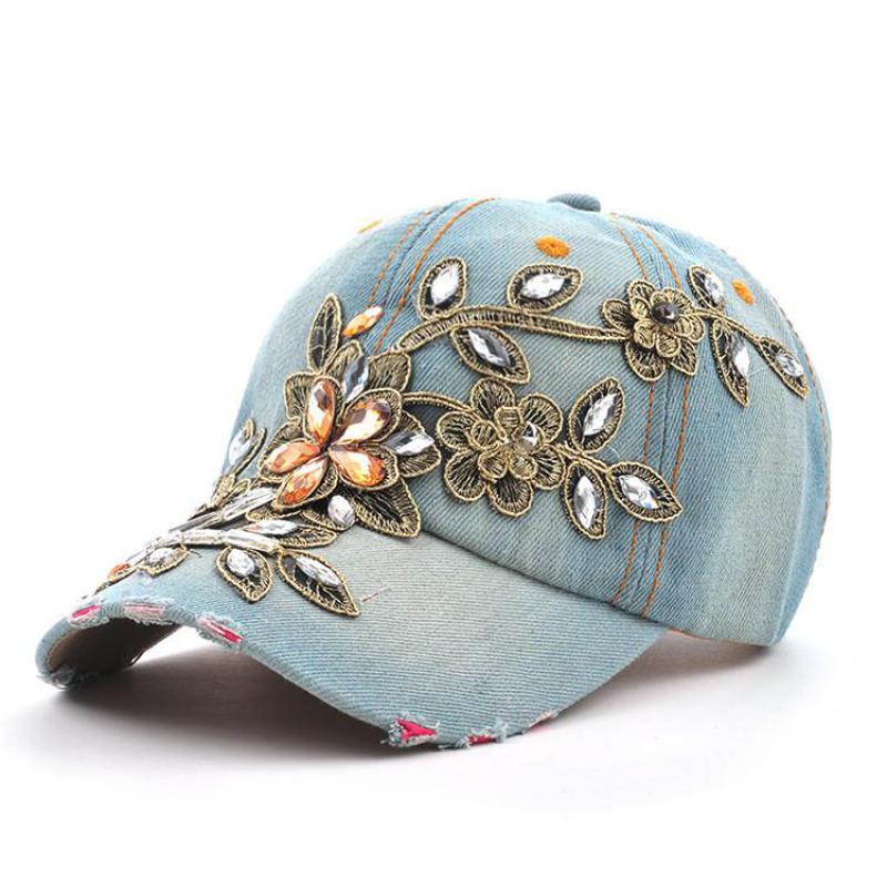 Cokk boné de beisebol feminino - Embroidery On Jeans avaliação e preço