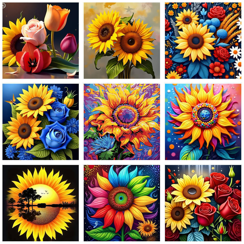 Huacan broca completa pintura  - Embroidery Rose Stitch avaliação e preço