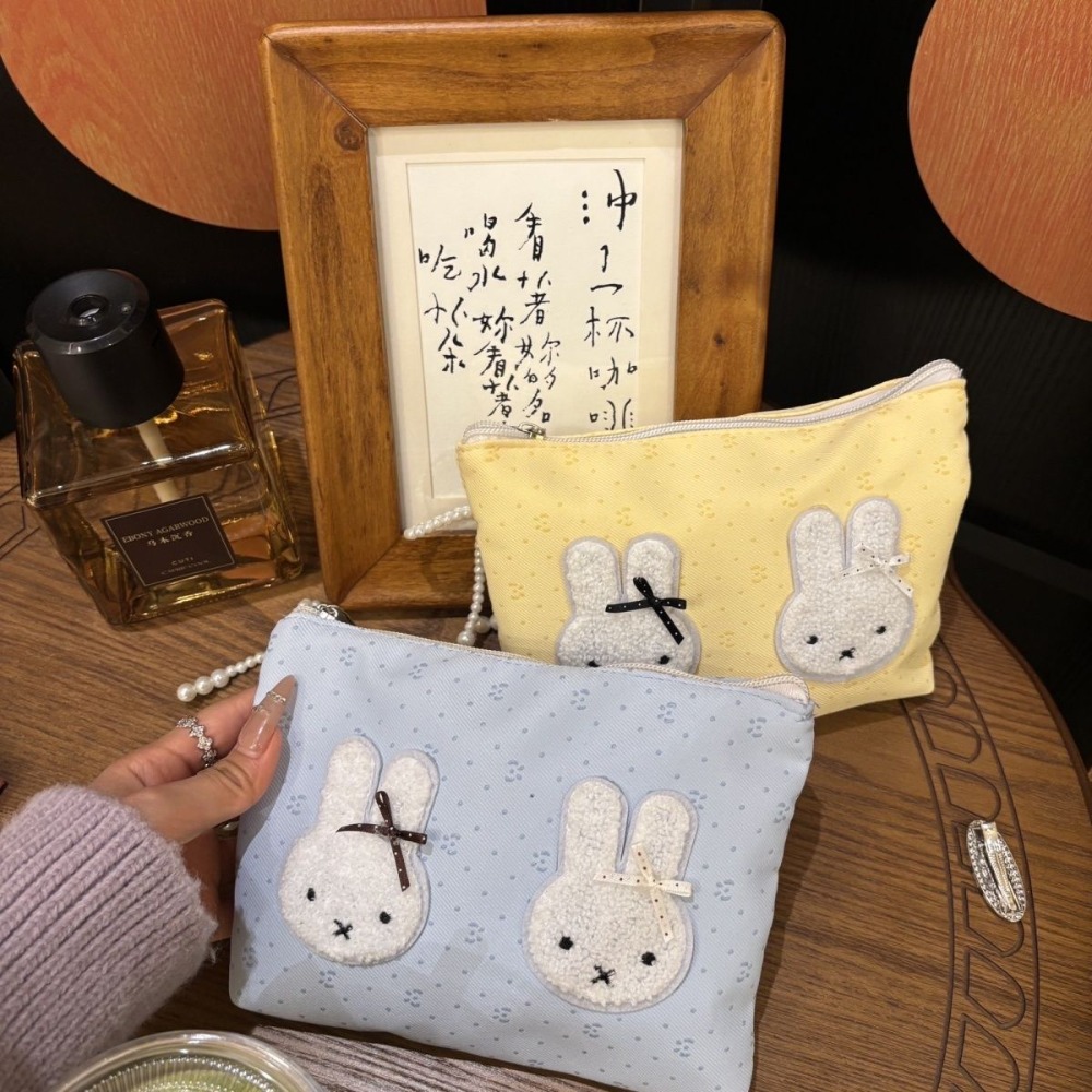 Bolsa de maquiagem Miffy Kawai - Embroidery Wallet avaliação e preço