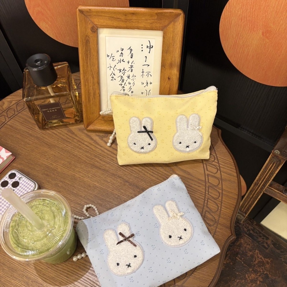 Bolsa de maquiagem Miffy Kawai - Embroidery Wallet avaliação e preço