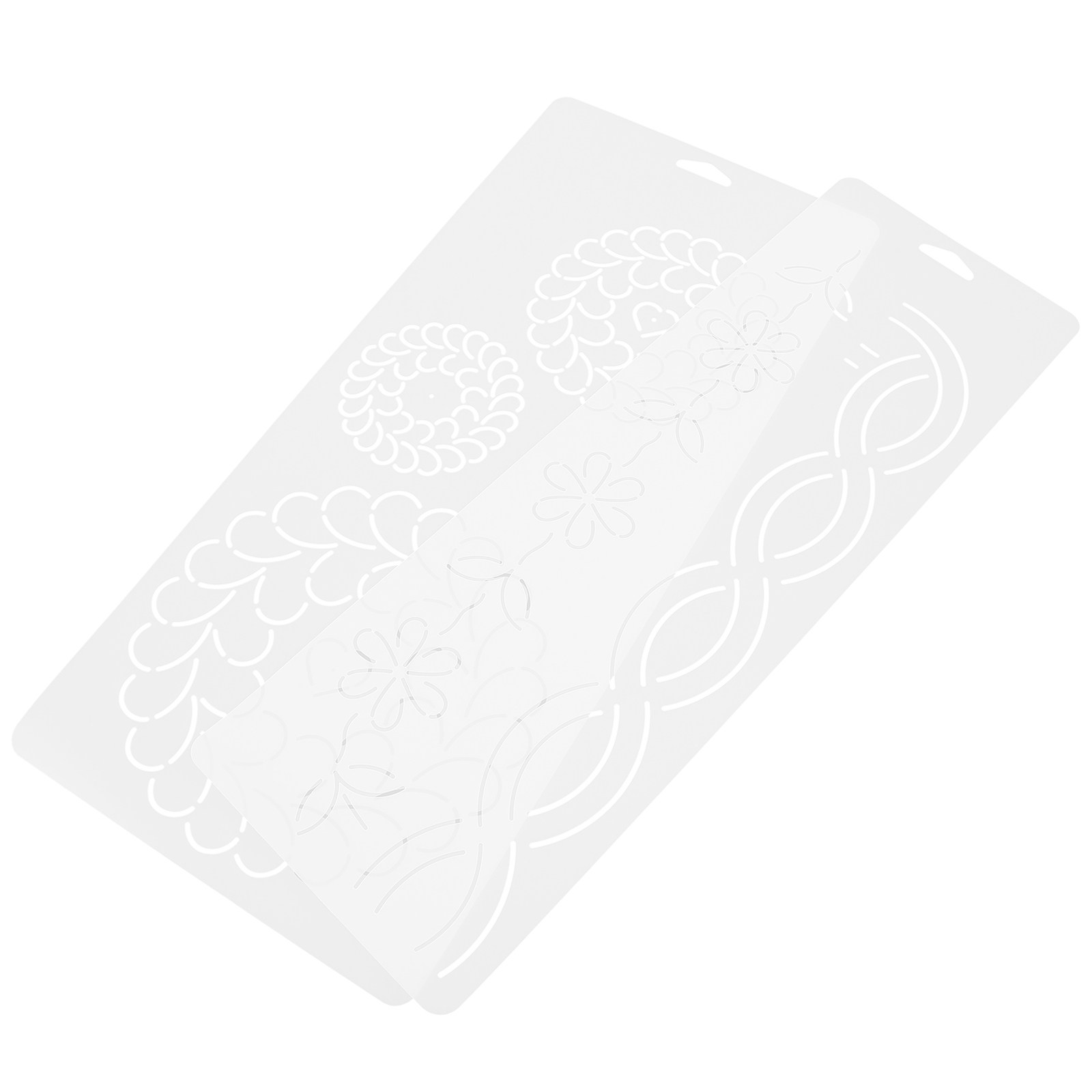 Conjunto de 2 Peças de Moldes  - Embroidery Pattern avaliação e preço