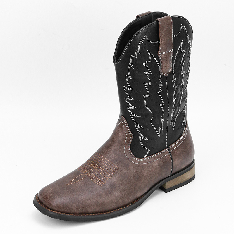 Botas Masculinas de Luxo, Desi - Embroidery Stitches avaliação e preço