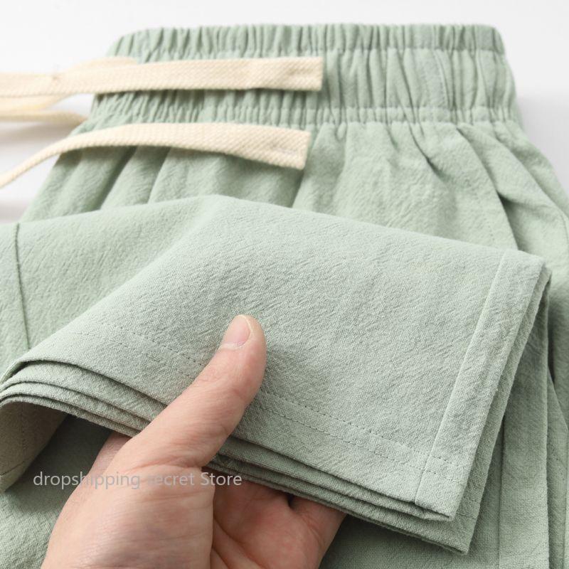 Verão hortelã verde puro algod - Linen Fabric Natural avaliação e preço