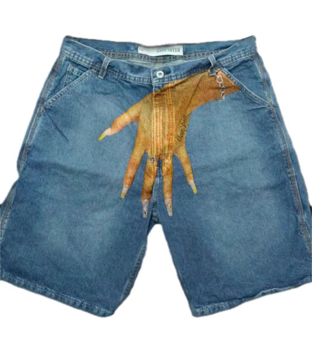 Shorts Jeans Feminino Deeptown - Embroidery On Jeans avaliação e preço