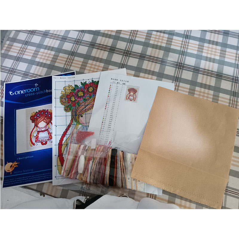 Kits de Ponto Cruz, Linhas de  - Embroidery Rose Stitch avaliação e preço