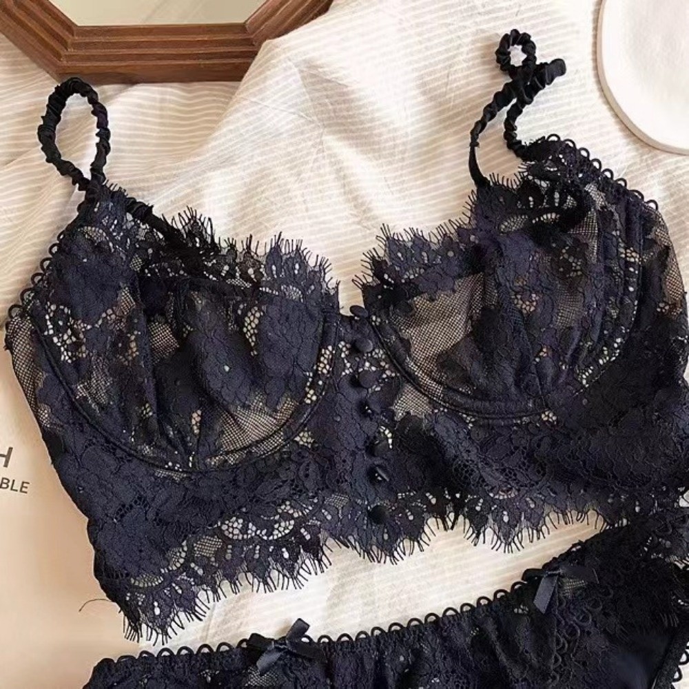 Sutiã sem bojo com bordado flo - Embroidery Underwear avaliação e preço