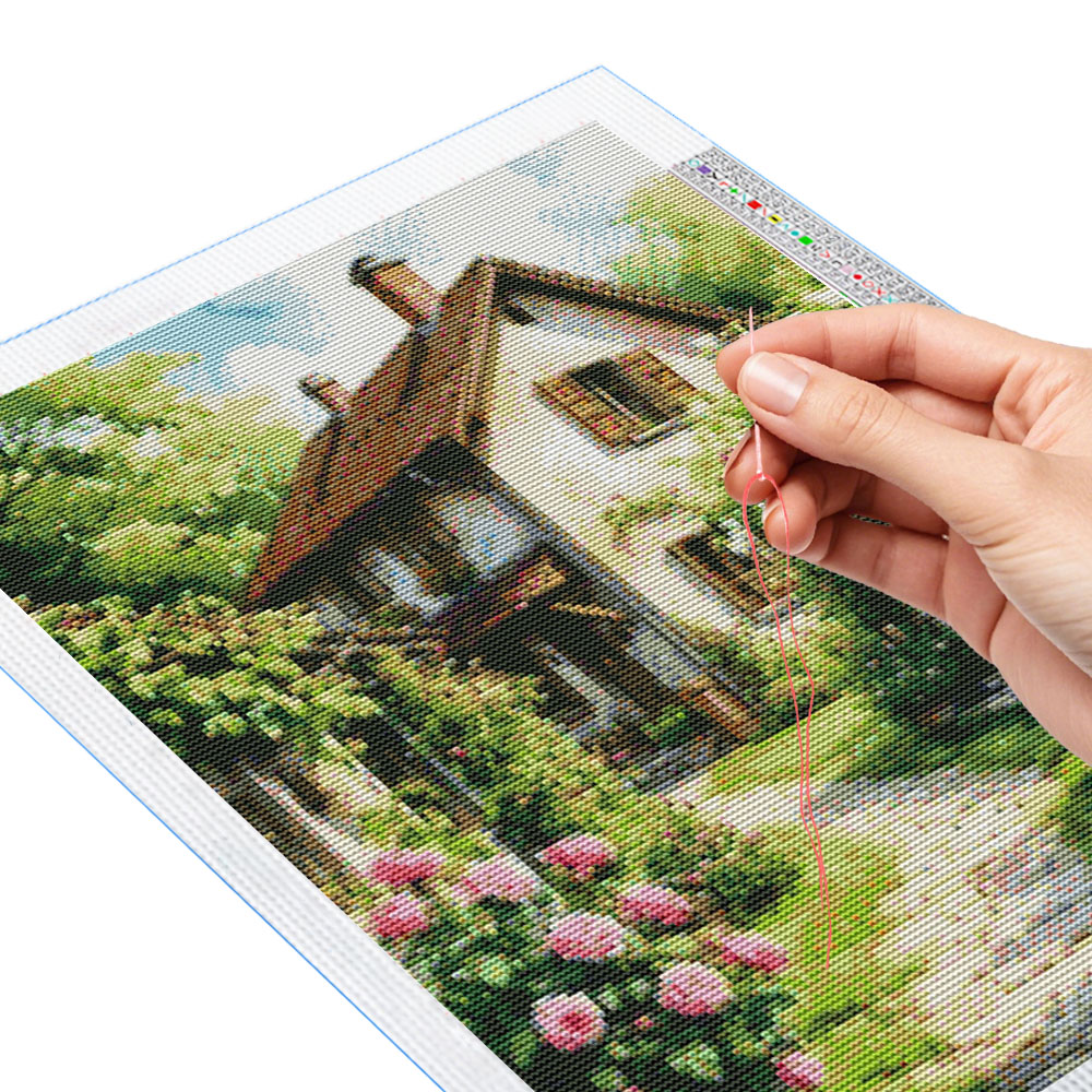 Nova Chegada: Kit de Bordado P - Embroidery Rose Stitch avaliação e preço
