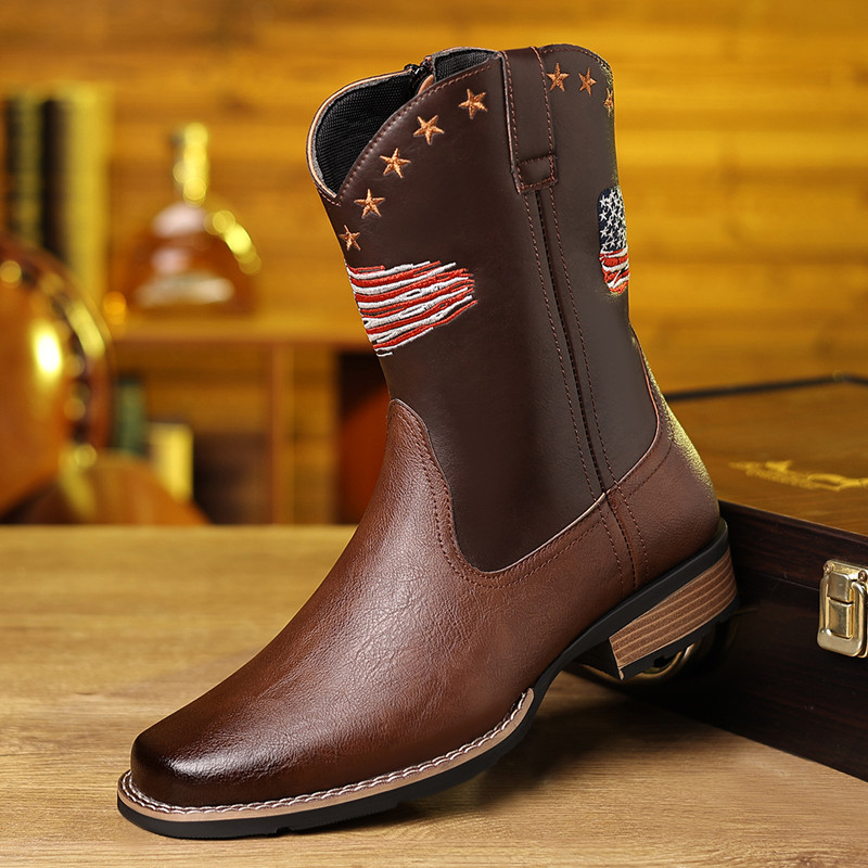 Novas Botas Masculinas de Marc - Embroidery Stitches avaliação e preço
