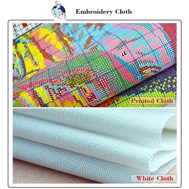 Joy domingo carimbado kits de  - Embroidery Tas avaliação e preço