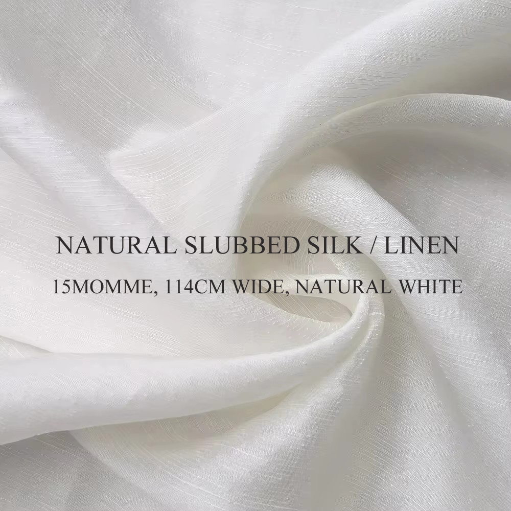 Tecido de Linho e Seda Mulberr - Linen Fabric Natural avaliação e preço