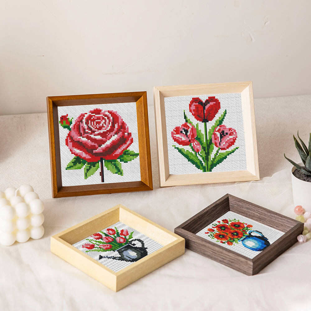Evershine 8 peças Mini Ponto C - Embroidery Rose Stitch avaliação e preço