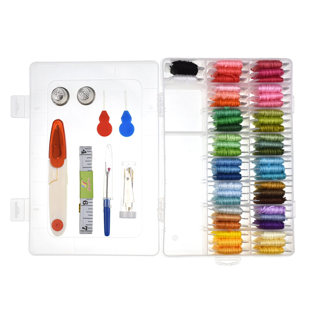 Kit de Bordado com 50 Peças Va - Embroidery Kit avaliação e preço