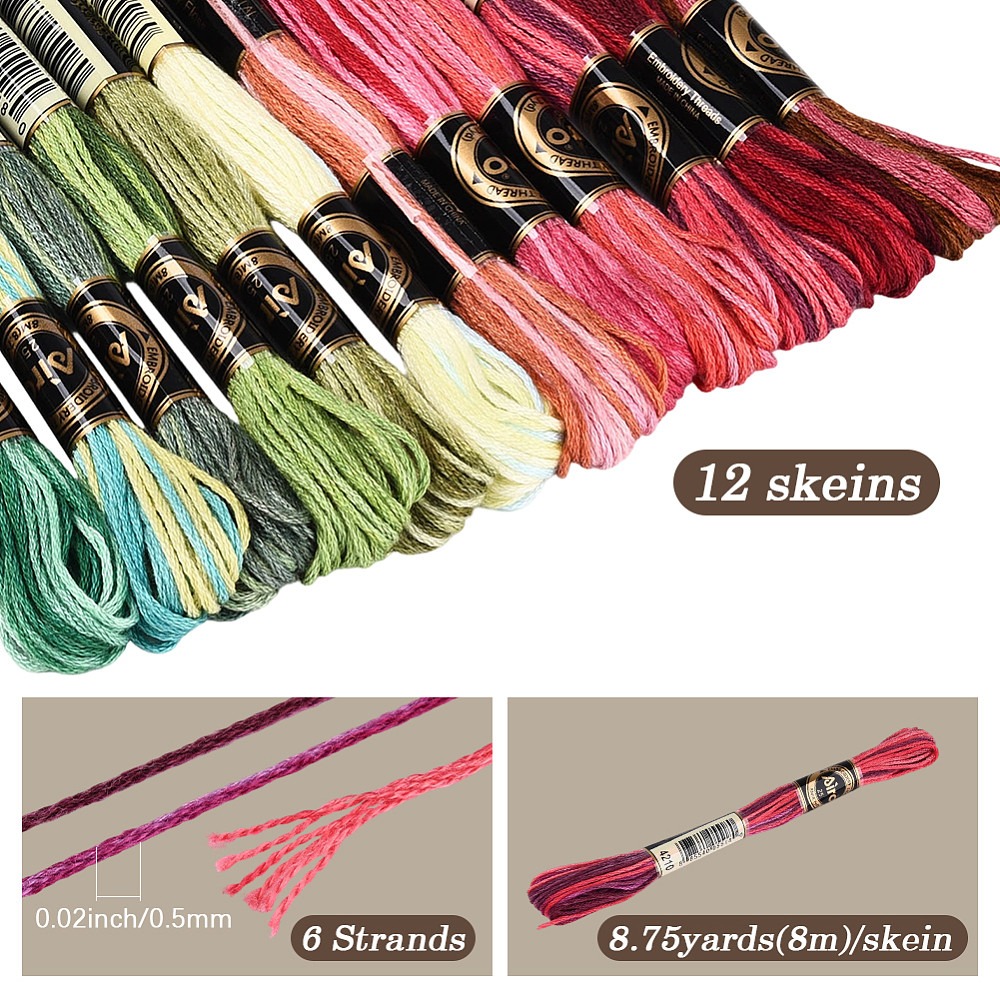 105 Jardas de Linha de Bordado - Embroidery Stitches avaliação e preço