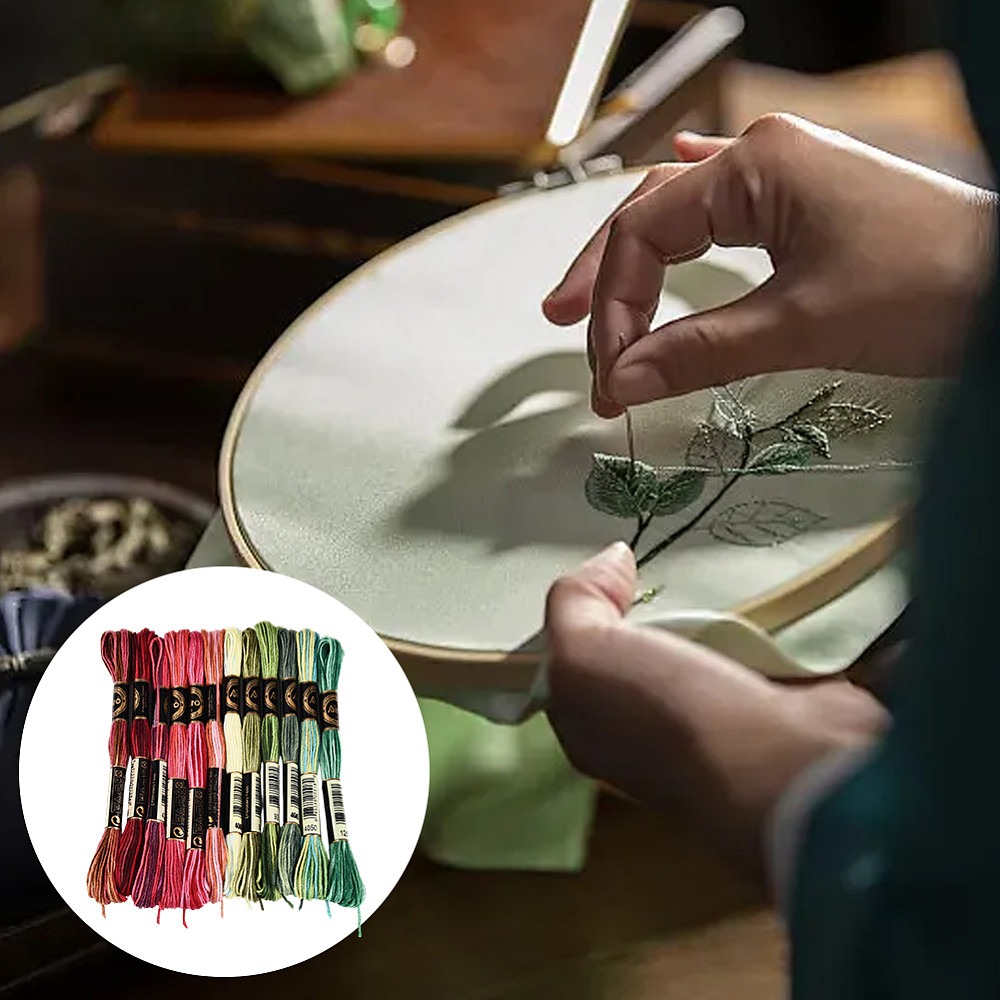 105 Jardas de Linha de Bordado - Embroidery Stitches avaliação e preço