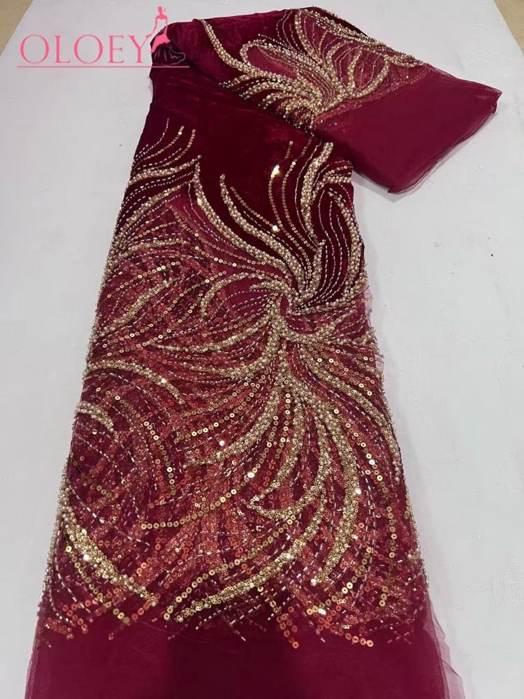 OLOEY Vestido de Noiva de Luxo - Velvet Fabric Embroidery avaliação e preço