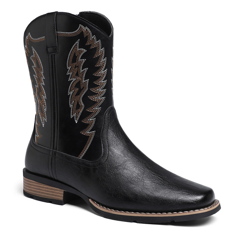 Botas Masculinas de Cano Alto  - Embroidery Stitches avaliação e preço