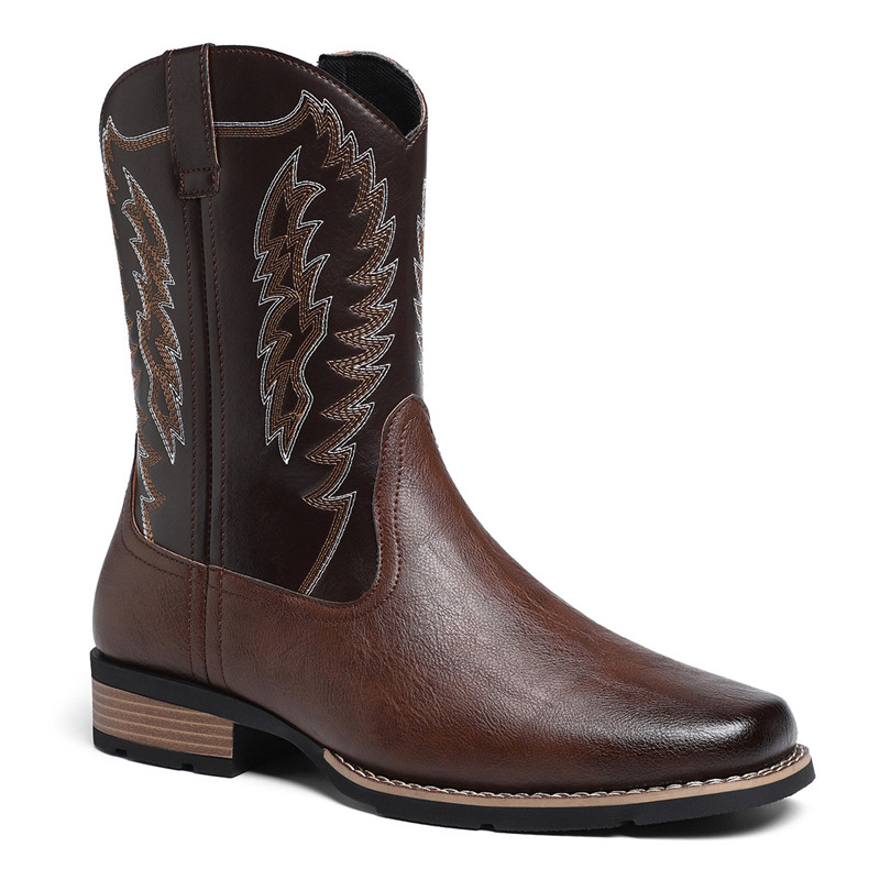 Botas Masculinas de Cano Alto  - Embroidery Stitches avaliação e preço