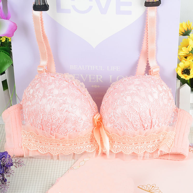 Menina barato sutiã sexy linge - Embroidery Underwear avaliação e preço