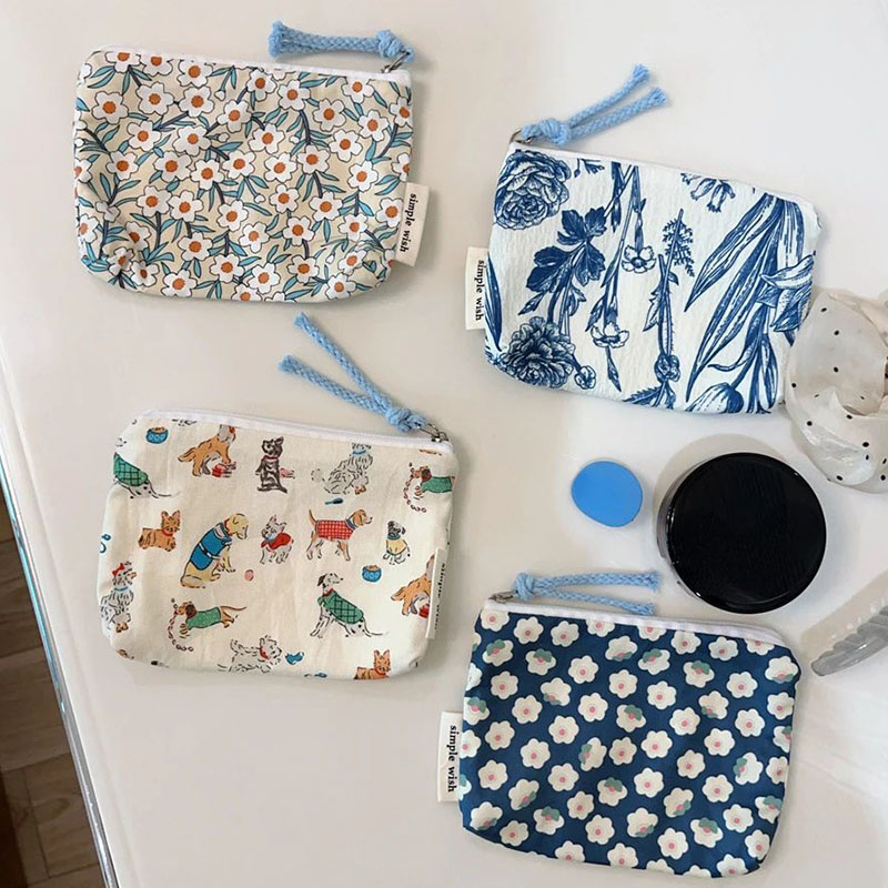 Bolsa de moedas com zíper senh - Embroidery Wallet avaliação e preço