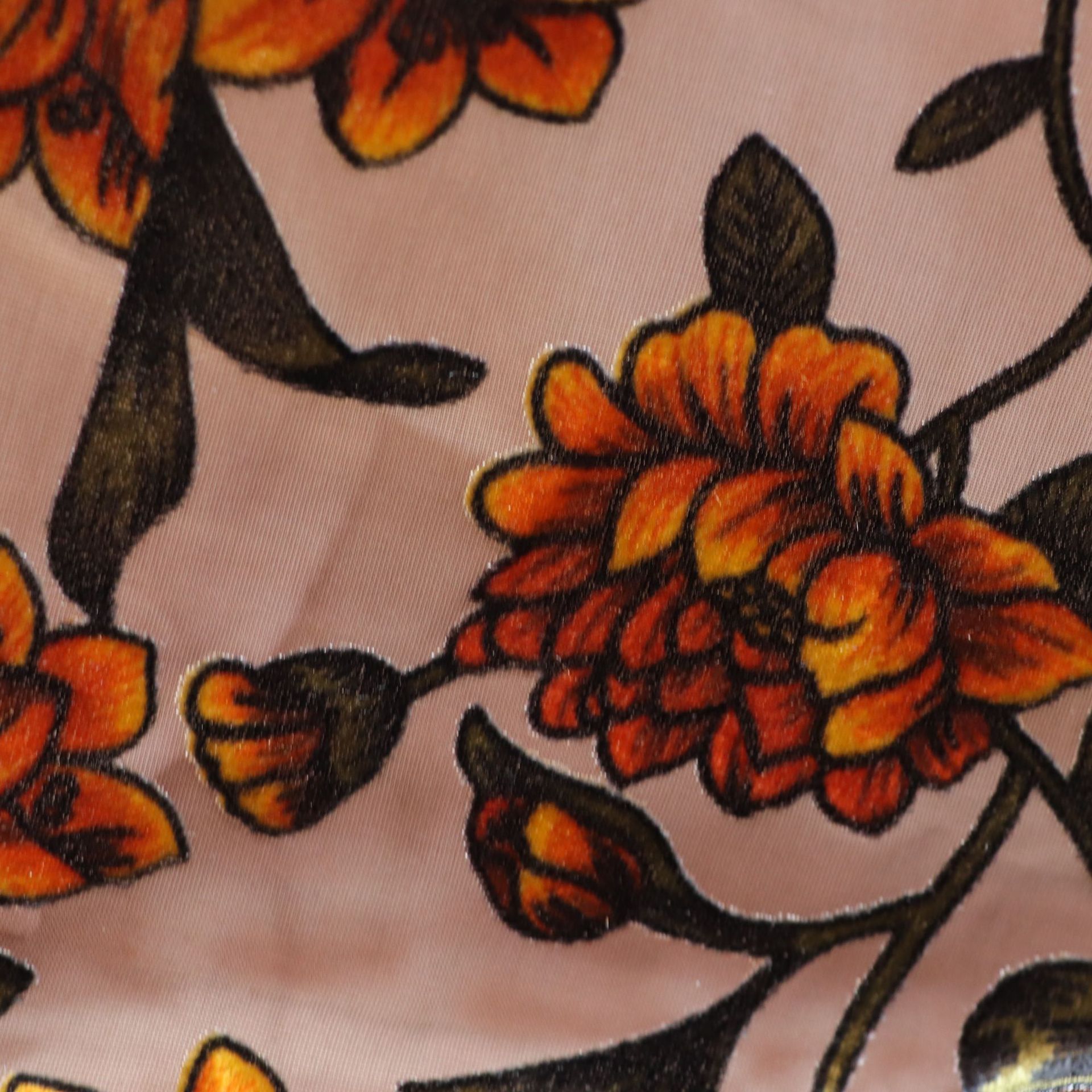Tecido de Veludo Brocado, Velu - Velvet Fabric Embroidery avaliação e preço